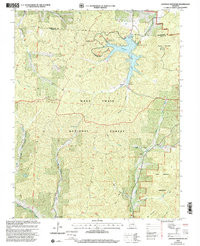 JOHNSON MOUNTAIN, MO HISTORICAL MAP GEOP