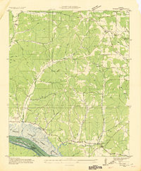 WRIGHT, AL HISTORICAL MAP GEOPDF 7.5X7.5