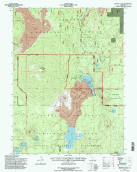 PROSPECT PEAK, CA HISTORICAL MAP GEOPDF