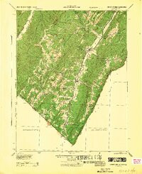 ORKNEY SPRINGS, WV-VA HISTORICAL MAP GEO