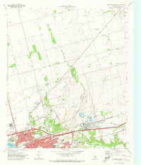 BIG SPRING NORTH, TX HISTORICAL MAP GEOP
