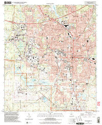 TALLAHASSEE, FL HISTORICAL MAP GEOPDF 7.