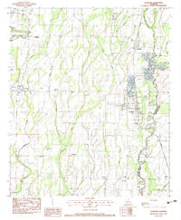MANGHAM, LA HISTORICAL MAP GEOPDF 7.5X7.