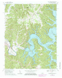 DALE HOLLOW DAM, TN-KY HISTORICAL MAP GE