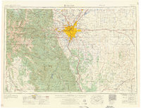 DENVER, CO HISTORICAL MAP GEOPDF 1X2 GRI