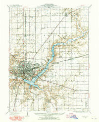 DECATUR, IL HISTORICAL MAP GEOPDF 15X15