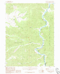STEER RIDGE CANYON, UT HISTORICAL MAP GE