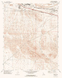 DAGGETT, CA HISTORICAL MAP GEOPDF 7.5X7.