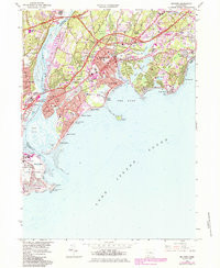 MILFORD, CT HISTORICAL MAP GEOPDF 7.5X7.
