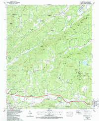 CULBERSON, NC-GA HISTORICAL MAP GEOPDF 7
