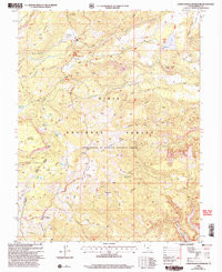 LOWER BOWNS RESERVOIR, UT HISTORICAL MAP