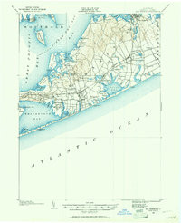 SAG HARBOR, NY HISTORICAL MAP GEOPDF 15X