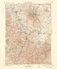 DUNSMUIR, CA HISTORICAL MAP GEOPDF 30X30