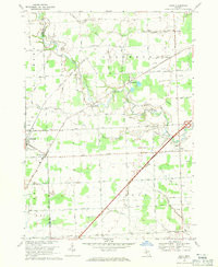 ADAIR, MI HISTORICAL MAP GEOPDF 7.5X7.5