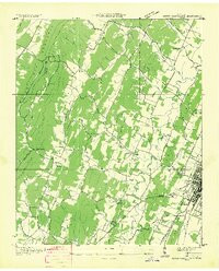 SOUTH CLEVELAND, TN HISTORICAL MAP GEOPD