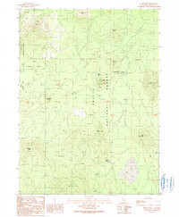HORSE PEAK, CA HISTORICAL MAP GEOPDF 7.5