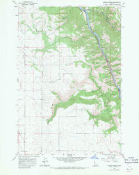 SIXMILE CREEK, ID HISTORICAL MAP GEOPDF