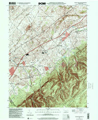WALNUT BOTTOM, PA HISTORICAL MAP GEOPDF