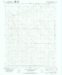 SEVENMILE RANCH, CO HISTORICAL MAP GEOPD