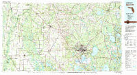 GAINESVILLE, FL HISTORICAL MAP GEOPDF 30