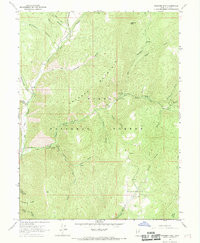 GRANGER MOUNTAIN, UT HISTORICAL MAP GEOP