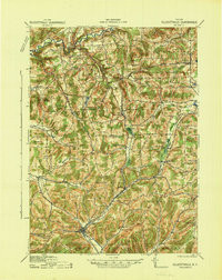 ELLICOTTVILLE, NY HISTORICAL MAP GEOPDF
