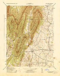 CLEAR SPRING, MD-PA HISTORICAL MAP GEOPD