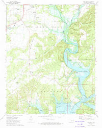 PARK HILL, OK HISTORICAL MAP GEOPDF 7.5X