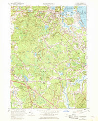 COHASSET, MA HISTORICAL MAP GEOPDF 7.5X7