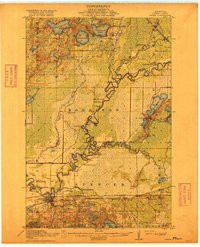 AITKIN, MN HISTORICAL MAP GEOPDF 15X15 G