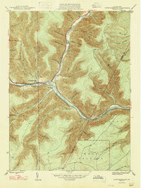 SINNEMAHONING, PA HISTORICAL MAP GEOPDF