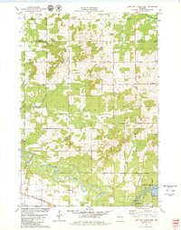 LAKE EAU CLAIRE WEST, WI HISTORICAL MAP