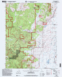 CALPINE, CA HISTORICAL MAP GEOPDF 7.5X7.
