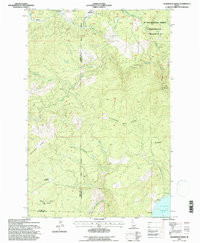 ALDERMAND RIDGE, ID HISTORICAL MAP GEOPD
