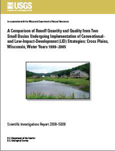 COMPARISON OF RUNOFF CROSS PLAINS, WI