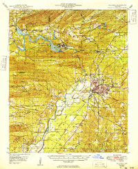 MALVERN, AR HISTORICAL MAP GEOPDF 15X15