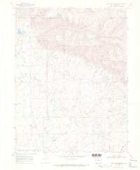 RUBY LEE RESERVOIR, CO HISTORICAL MAP GE