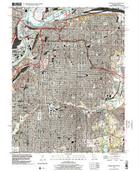 KANSAS CITY, MO-KS HISTORICAL MAP GEOPDF