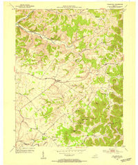 TOLLESBORO, KY HISTORICAL MAP GEOPDF 7.5
