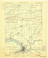 TONAWANDA, NY HISTORICAL MAP GEOPDF 15X1