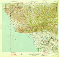 RINCON, PR HISTORICAL MAP GEOPDF 7.5X7.5