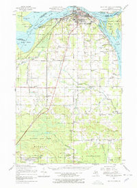 SAULT SAINTE MARIE, MI HISTORICAL MAP GE