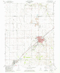 NOKOMIS, IL HISTORICAL MAP GEOPDF 7.5X7.
