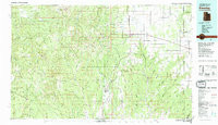 BLANDING, UT-CO HISTORICAL MAP GEOPDF 30