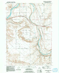 PASADENA VALLEY, ID HISTORICAL MAP GEOPD