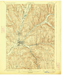 CORTLAND, NY HISTORICAL MAP GEOPDF 15X15