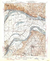 SAINT CHARLES, MO-IL HISTORICAL MAP GEOP