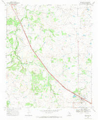 BELLEVUE, TX HISTORICAL MAP GEOPDF 7.5X7
