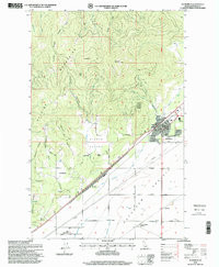 RATHDRUM, ID HISTORICAL MAP GEOPDF 7.5X7