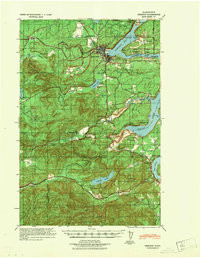 SHELTON, WA HISTORICAL MAP GEOPDF 15X15